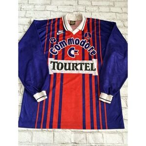 Nike 1993 1994 Paris Saint-Germain PSG Home Jersey Shirt Kit XL Long Sleeve
